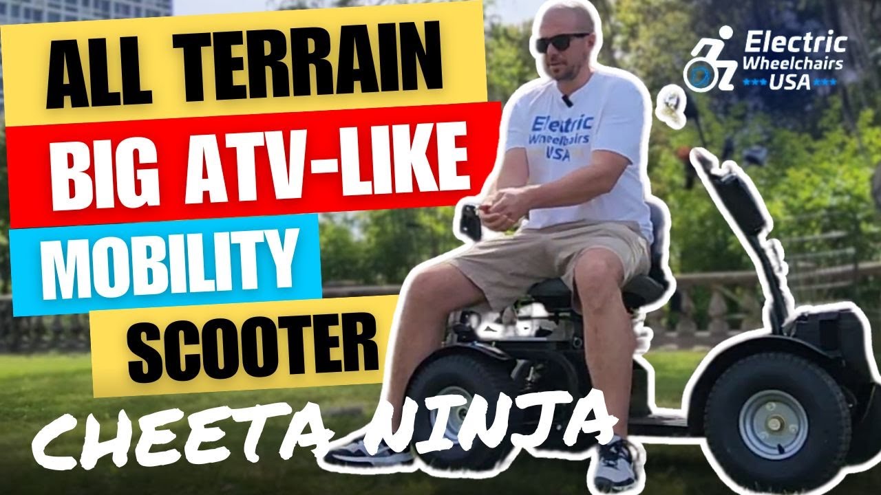 Off-Road Test Ride: Cheetah Ninja Big Tires  Mobility Scooter [2026]