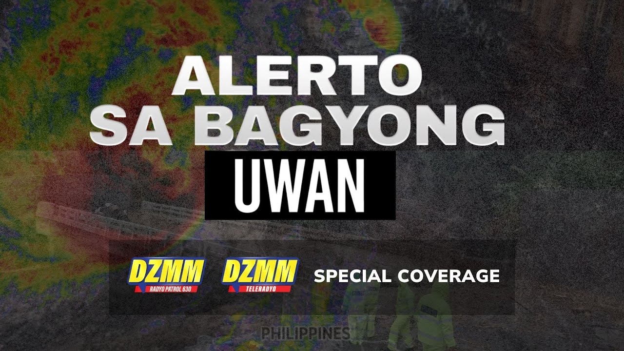 LIVE: DZMM Special Coverage Alerto sa Bagyong Uwan (10 November 2025)