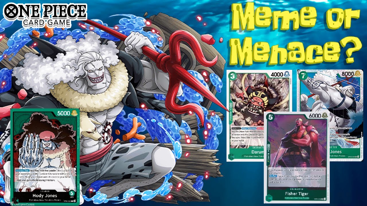 [OP07] Hody Jones - Meme or Menace?! - Deck Profile & Gameplay showcase