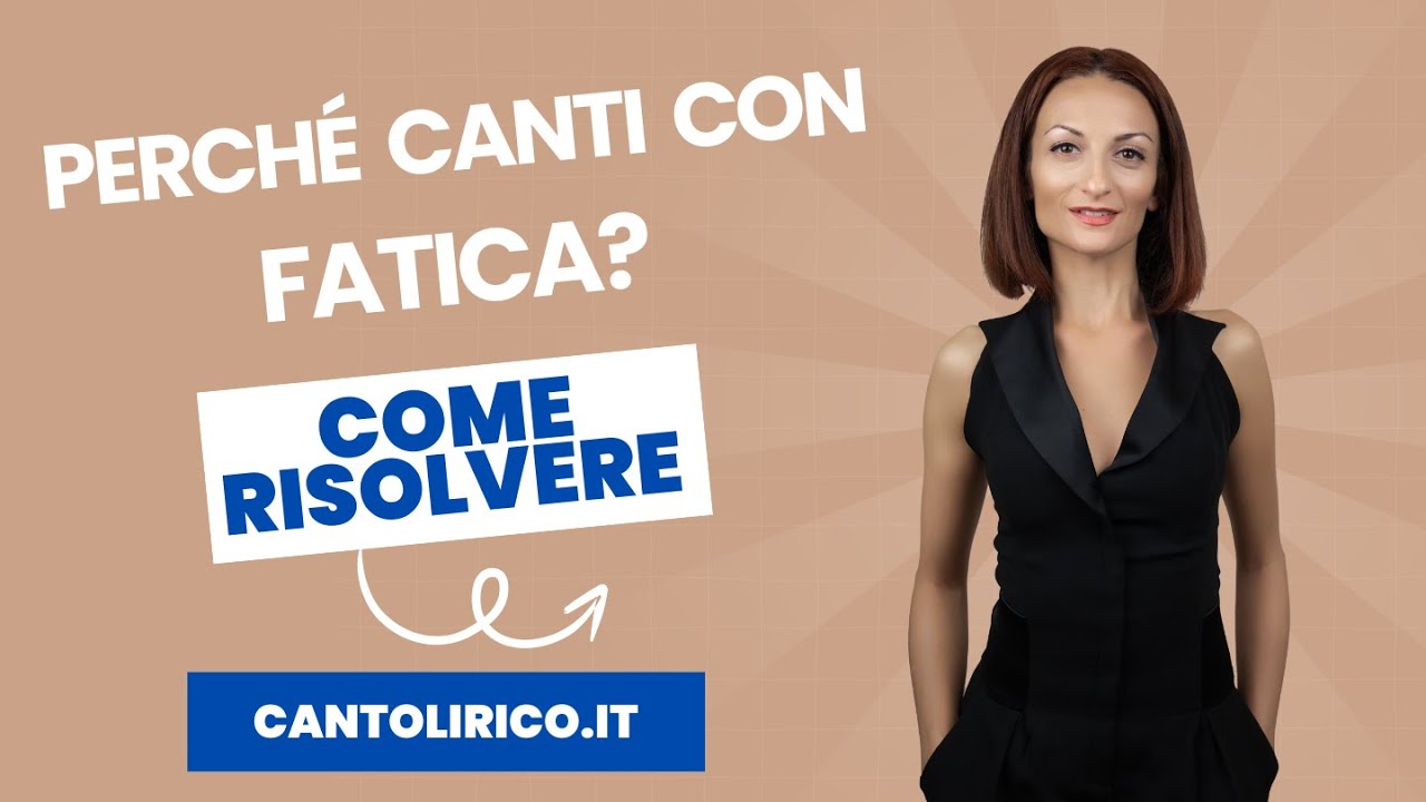 Perché canti con fatica e come risolvere |2025|