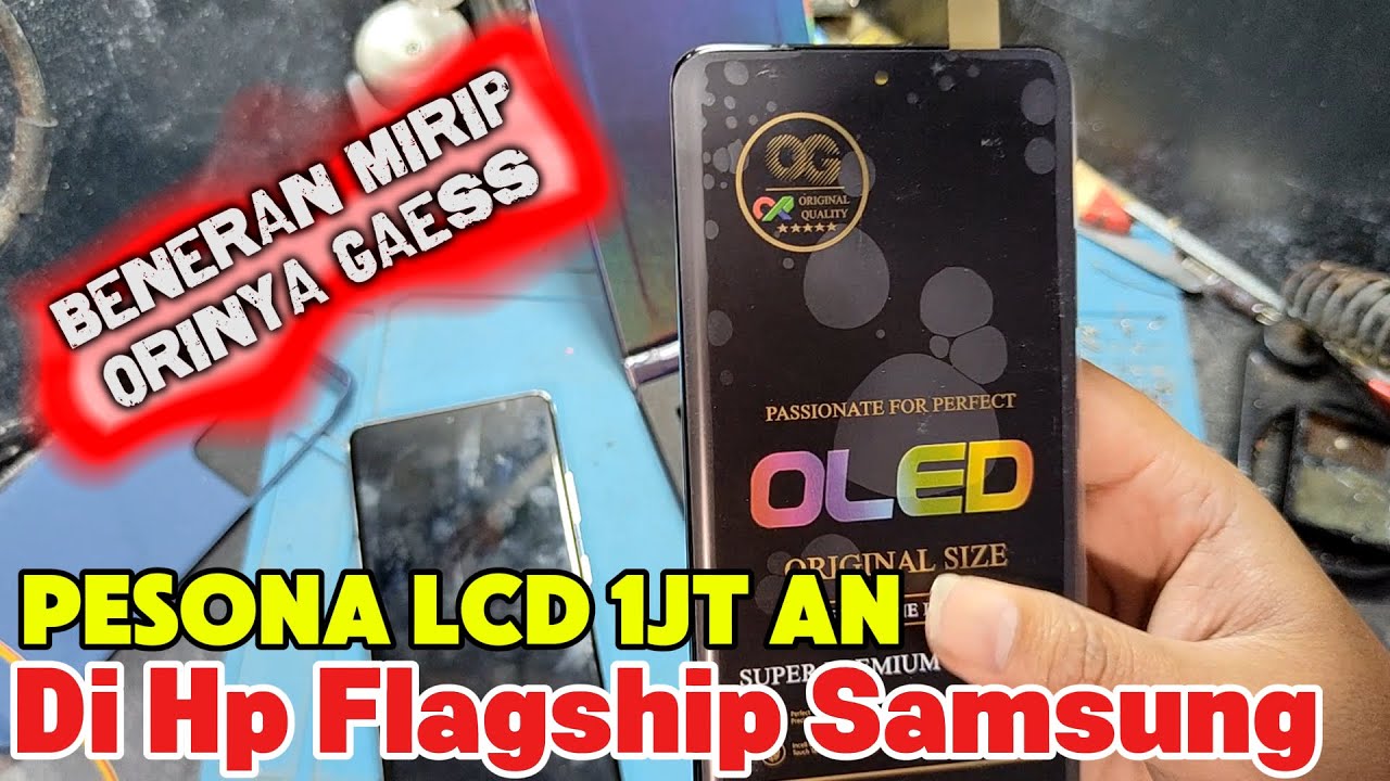 REVIEW LCD OG SUPER DI SAMSUNG S21 ULTRA | SEPERTI INI KUALITASNYA GAES