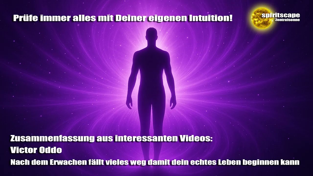 Victor Oddo – Nach dem Erwachen fällt vieles weg damit dein echtes Leben beginnen kann – Zf.