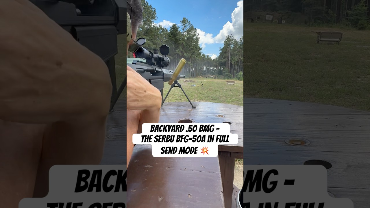 Backyard Blast &ndash; The Serbu BFG-50A in Action