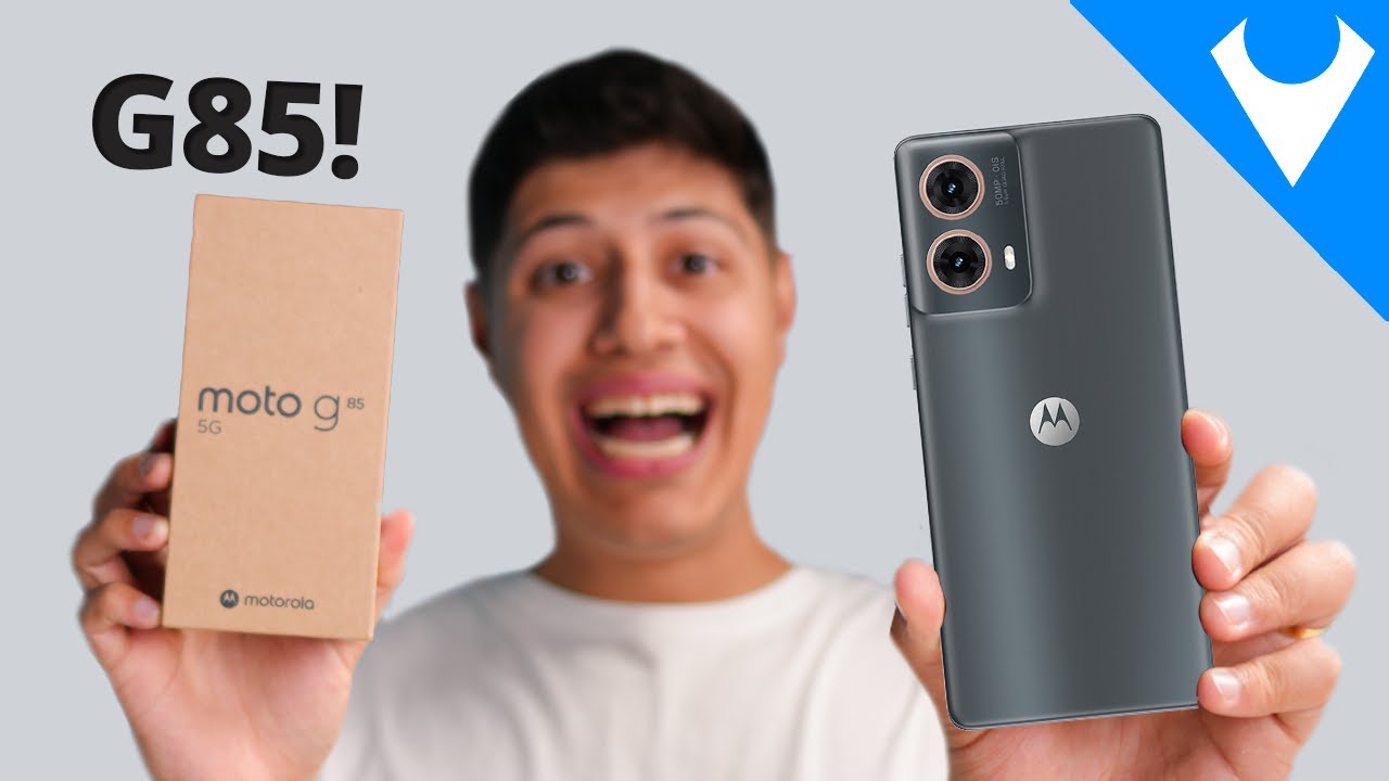 CHEGOU! MOTO G85 ainda mais PREMIUM! PRIMEIRO UNBOXING!