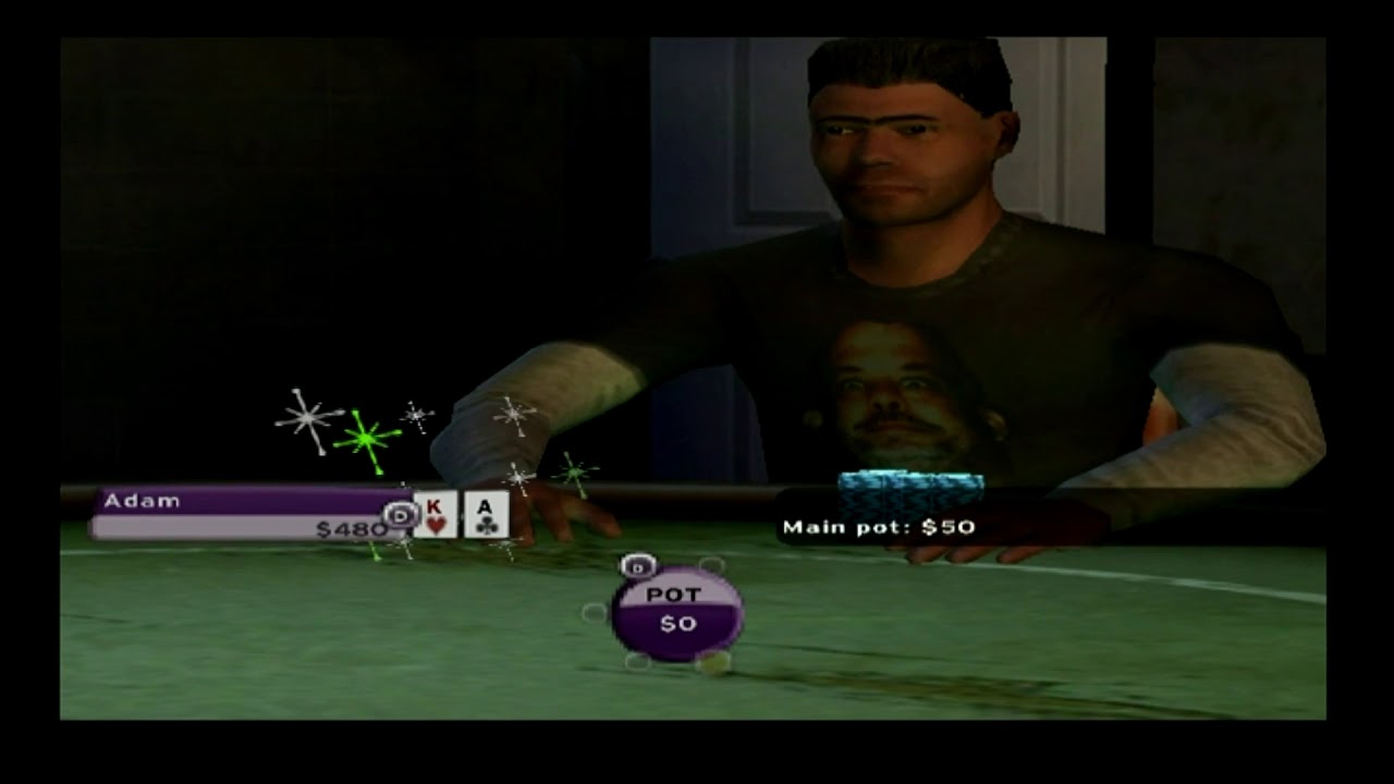 Howard Lederer World Chmponship Poker 2 PS2 Gameplay