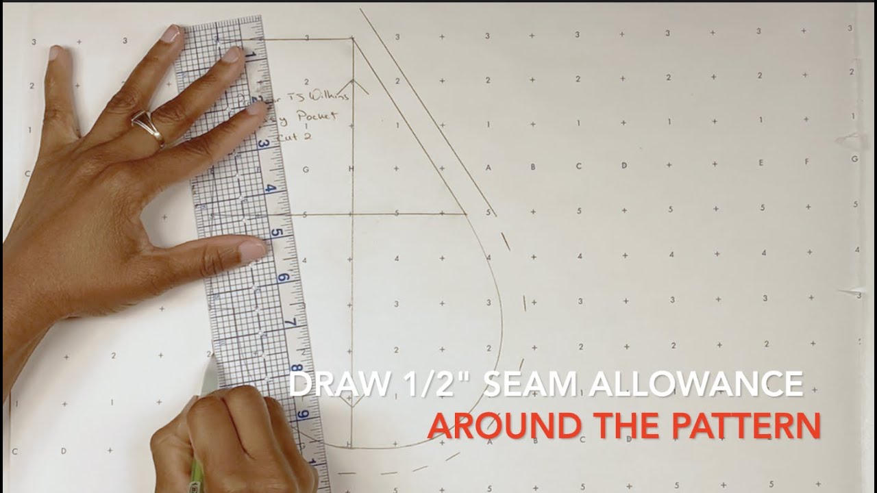 How to create an Easy (Side Seam) Pocket Pattern!!