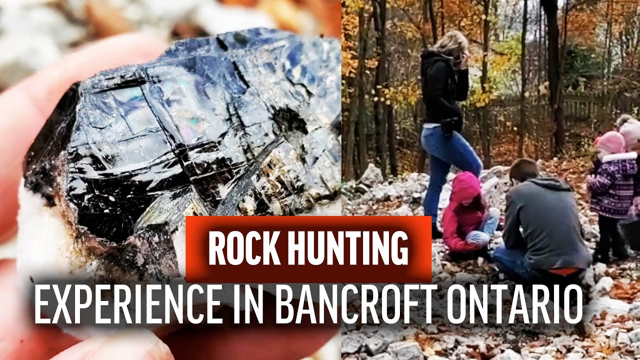 ROCKHOUNDING IN BANCROFT ONTARIO, UNIQUE FREE ROAD TRIP EXPERIENCE! (3 MAIN PLACES OF INTEREST)