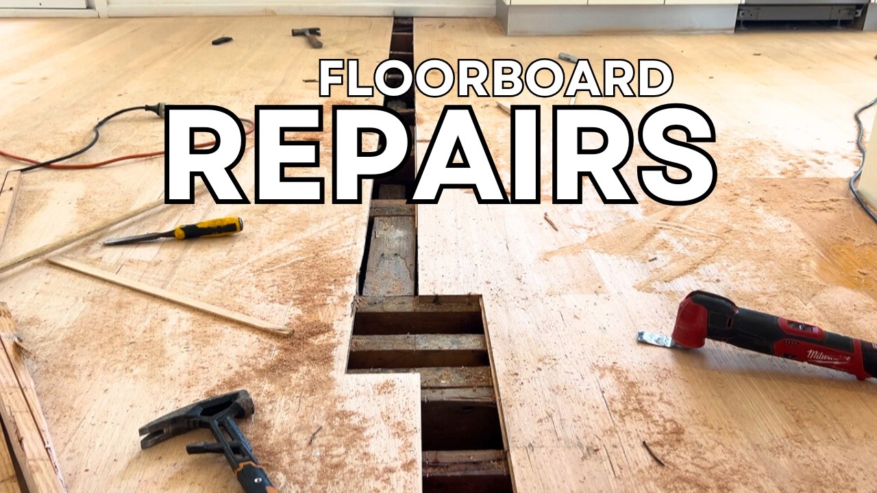 How to REPLACE damaged flooring
