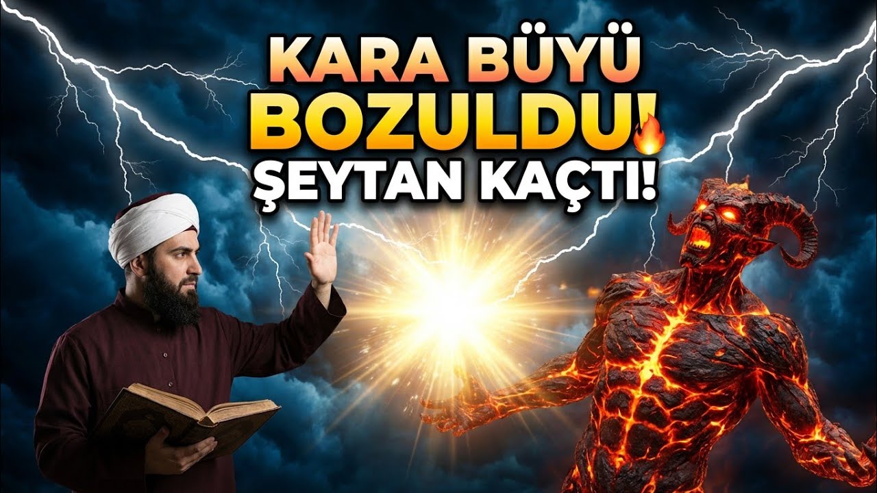 KARA BÜYÜ BOZULDU! ŞEYTAN KAÇTI – Bu Dua ile İlahi Koruma ve Kesin Kurtuluş!