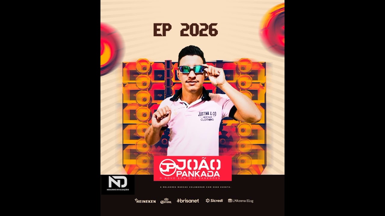 EP 2026 JOÃO PANKADA (O Novo Som Dos Paredões)