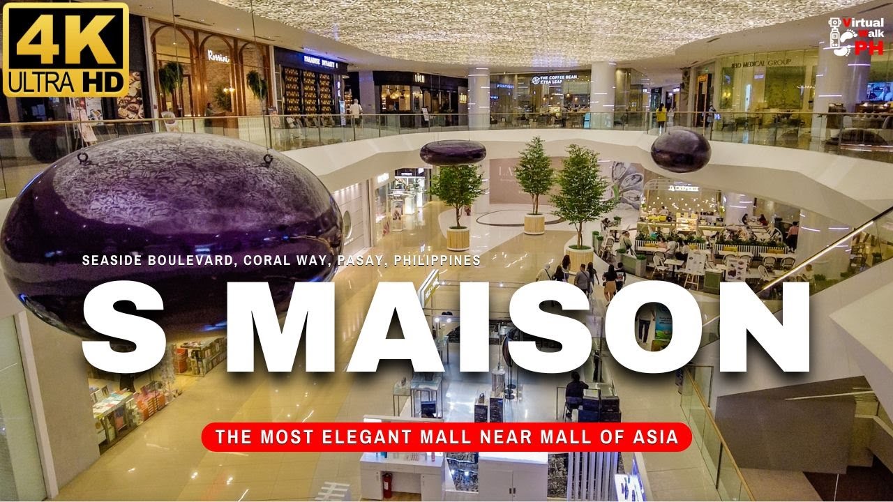 [4K] The MOST ELEGANT Mall Near MOA | S Maison Mall of Conrad Manila | ASMR Philippines