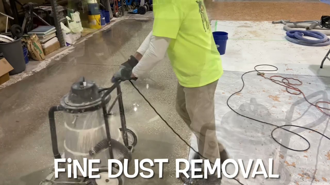 How To: Concrete Grind and Seal