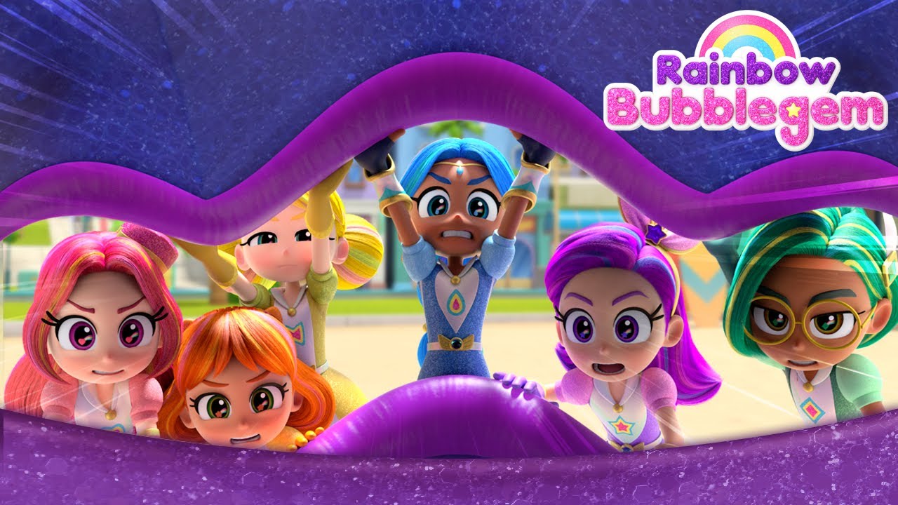 Giant Clam Blob swallows the Princesses?! | Deep-Sea Villains | Rainbow Bubblegem🌈