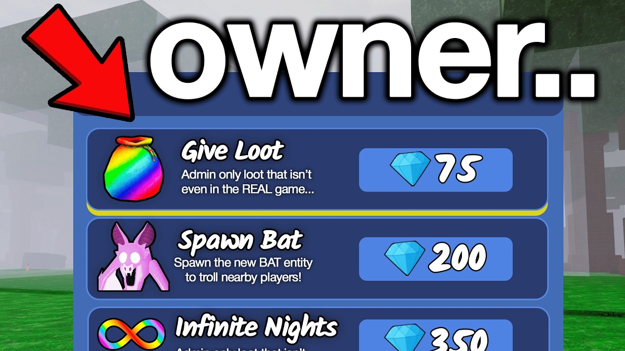 Pretending To Be OWNER To Troll YouTuber.. (99 Nights)