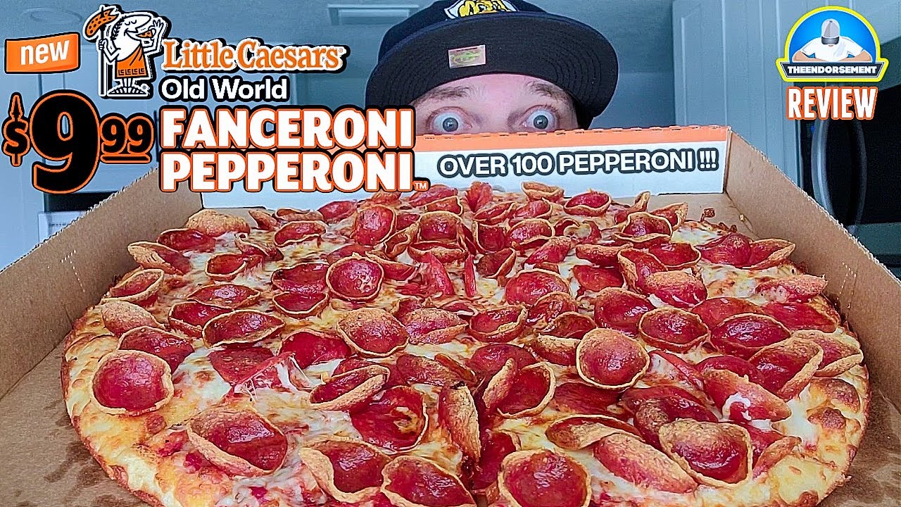 Little Caesars® Old World Fanceroni Pepperoni™ Pizza Review! 🍕 | theendorsement