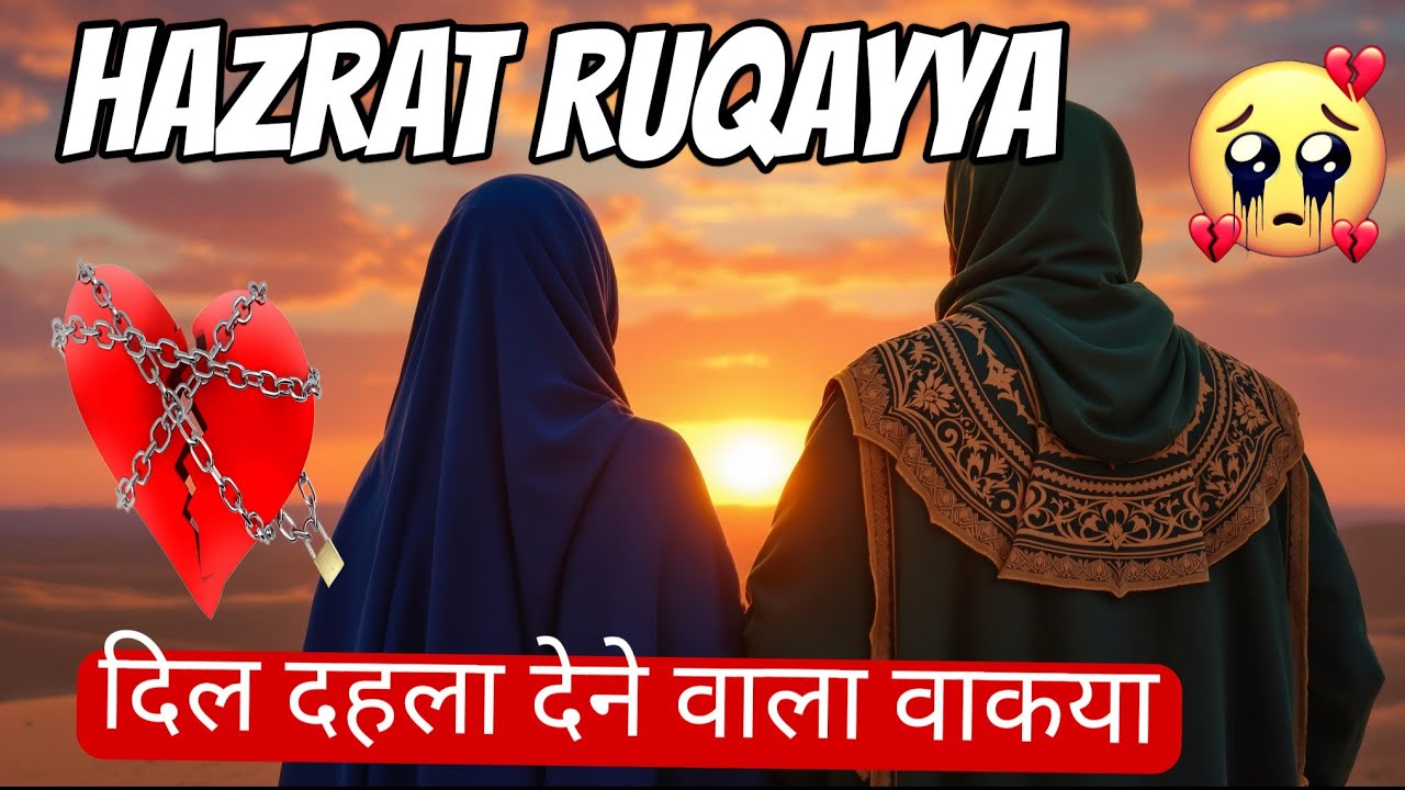 Hazrat Ruqayyah (R.A) ka waqia | The Daughter of the Prophet Muhammad PBUH |