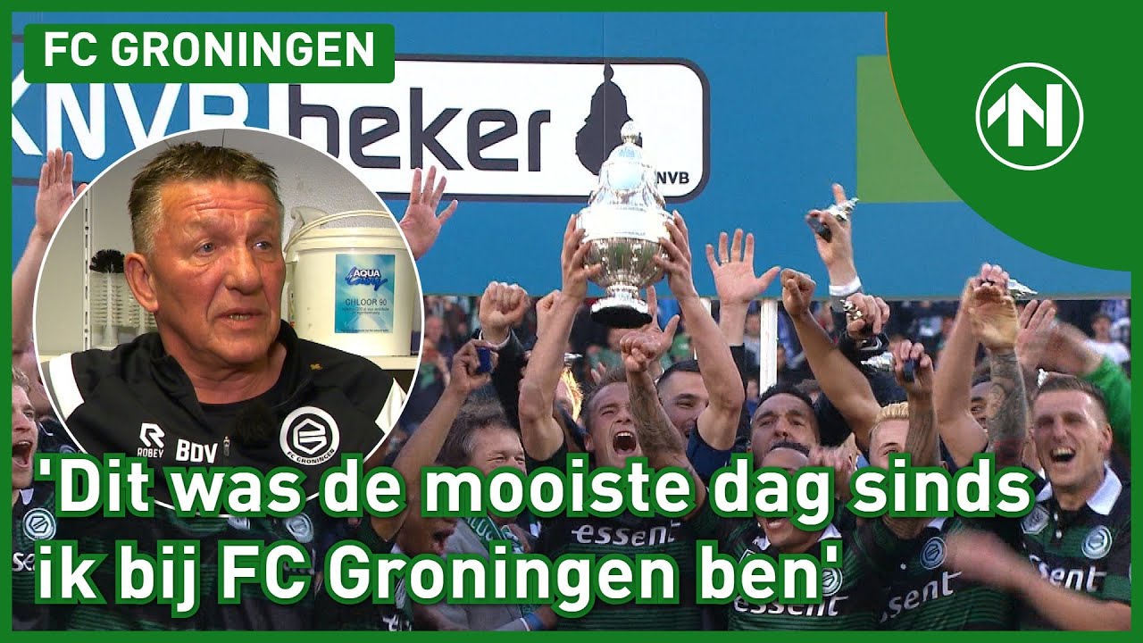 Tien jaar geleden won FC GRONINGEN de bekerfinale: 'De emotie kwam toen heel erg los'