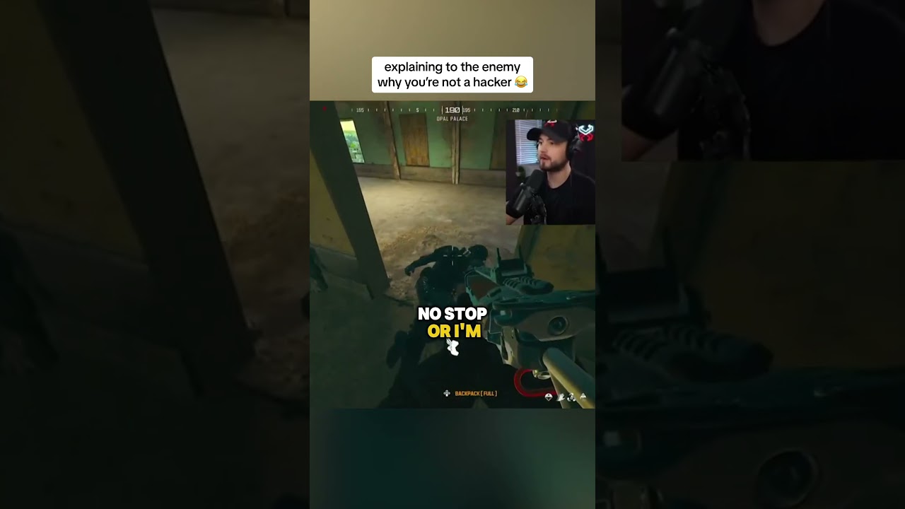 Bro had to run a play by play 🤣💀 explaining to the enemy why you&rsquo;re not a hacker by Iamexpel