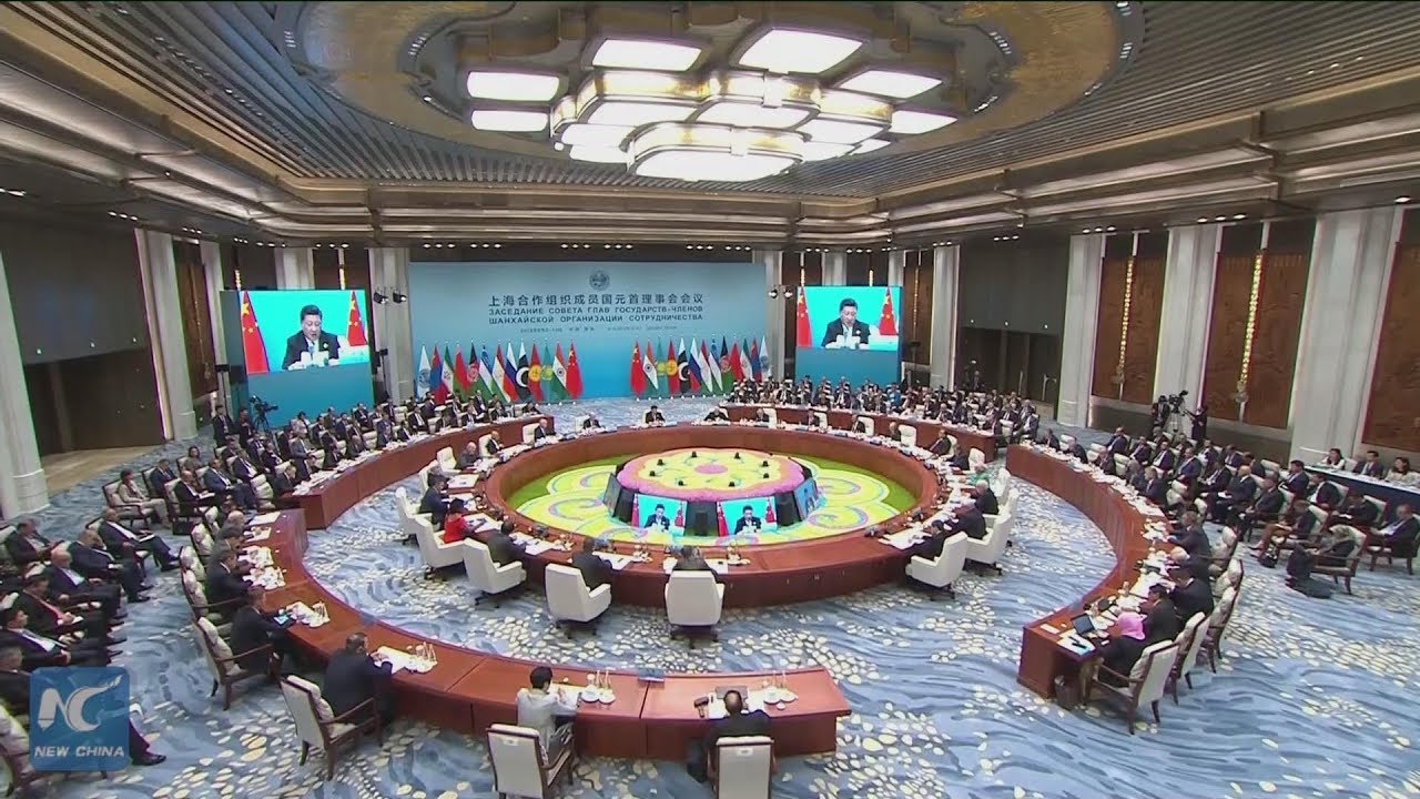 Chinese President Xi Jinping delivers speech at 18th SCO summit