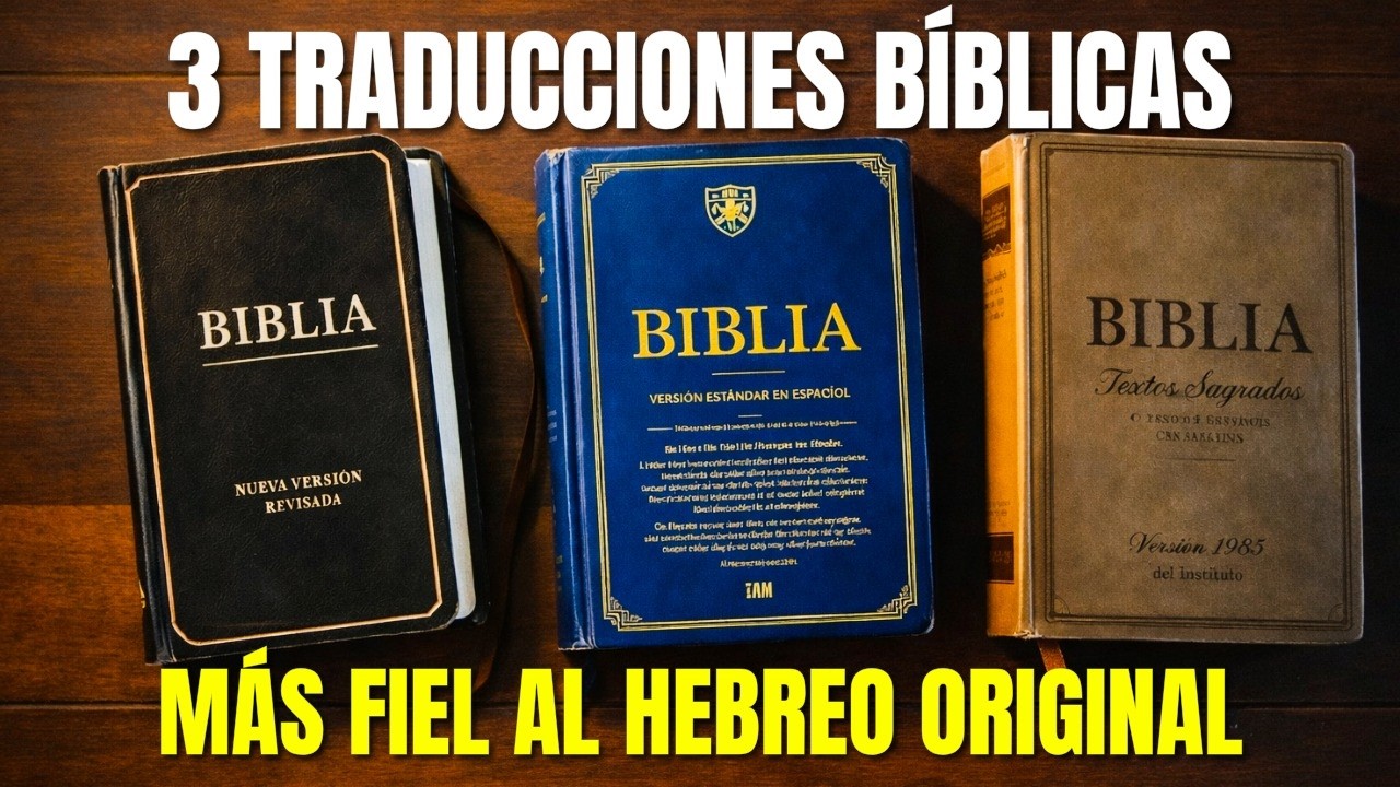 ¿Cuál Biblia es MÁS Fiel al Hebreo Original? (3 Traducciones Cara a Cara)