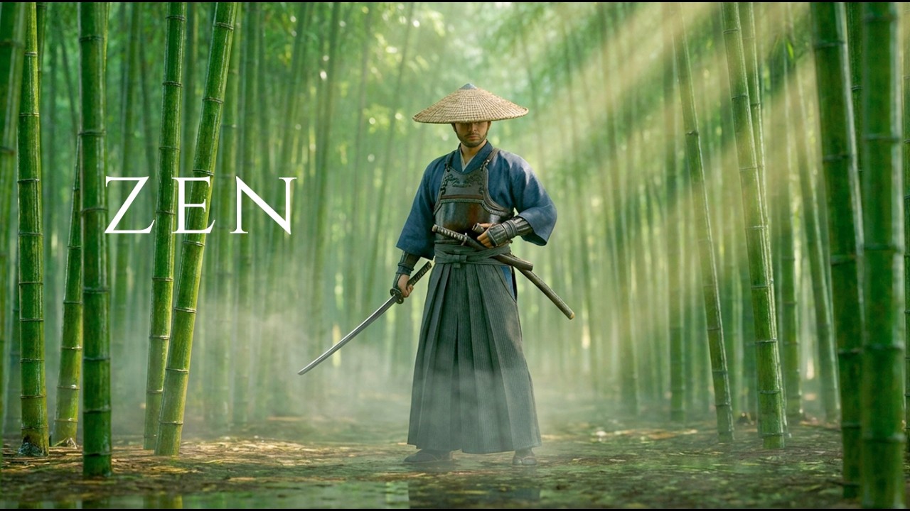 Japanese Zen Music – Samurai Meditation Ambient for Relaxation & Inner Peace