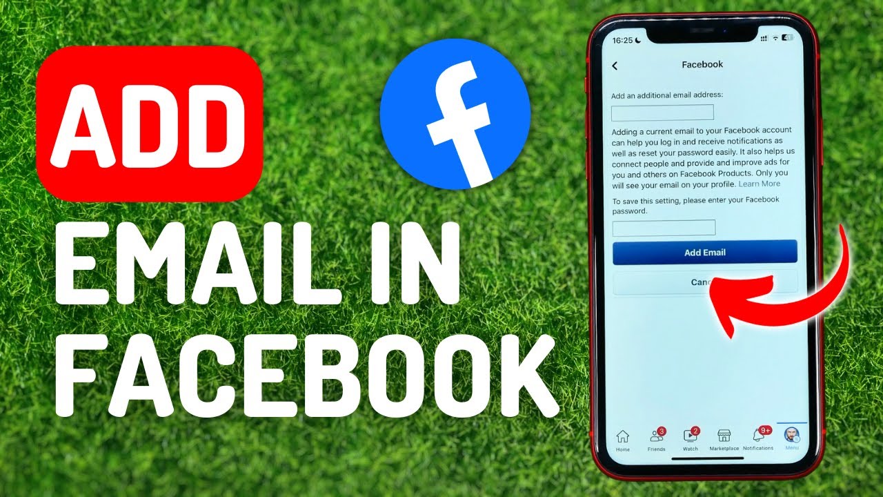 How to Add Email in Facebook - Full Guide
