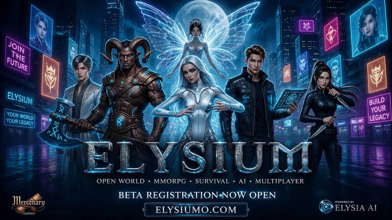 ELYSIUM - Official Gameplay Trailer | Beta Registration Now Open | Open World MMORPG