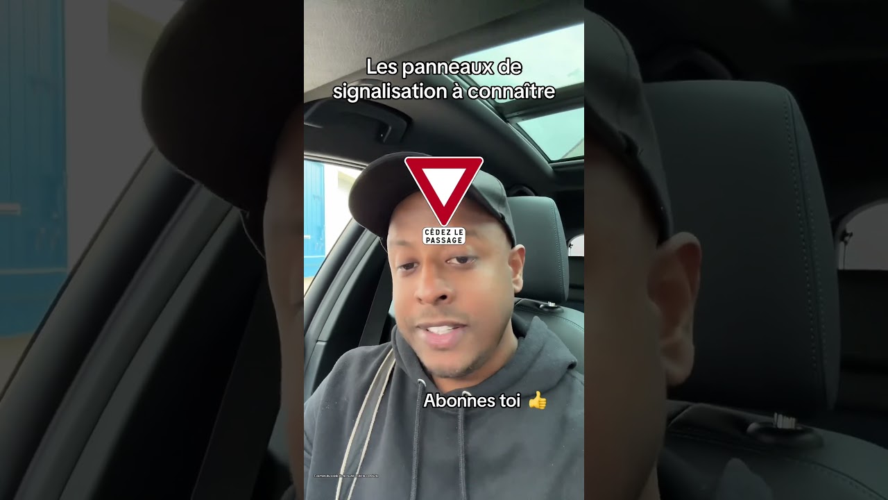 Les panneaux de base &agrave; conna&icirc;tre absolument ! #autoecole #codedelaroute #permisdeconduire