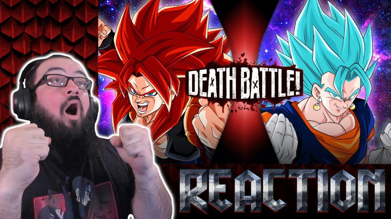 THIS IS THE HYPE!! | Gogeta VS Vegito (Dragon Ball) | DEATH BATTLE! (REACTION)