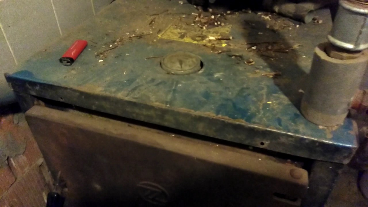 Spalanie w kotle zasypowym Zębiec bez dymu