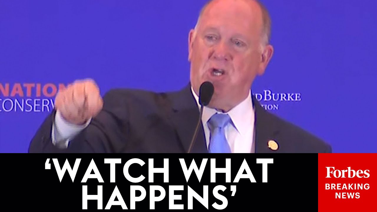 FULL SPEECH: Border Czar Tom Homan Issues Public Promise To Drastically Step Up Deportation Efforts