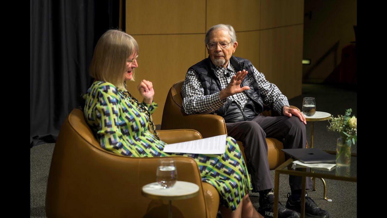 Jancis Robinson OBE MW& Paul Draper, Chairman & Winemaker Emeritus, Ridge Vineyards in conversation.
