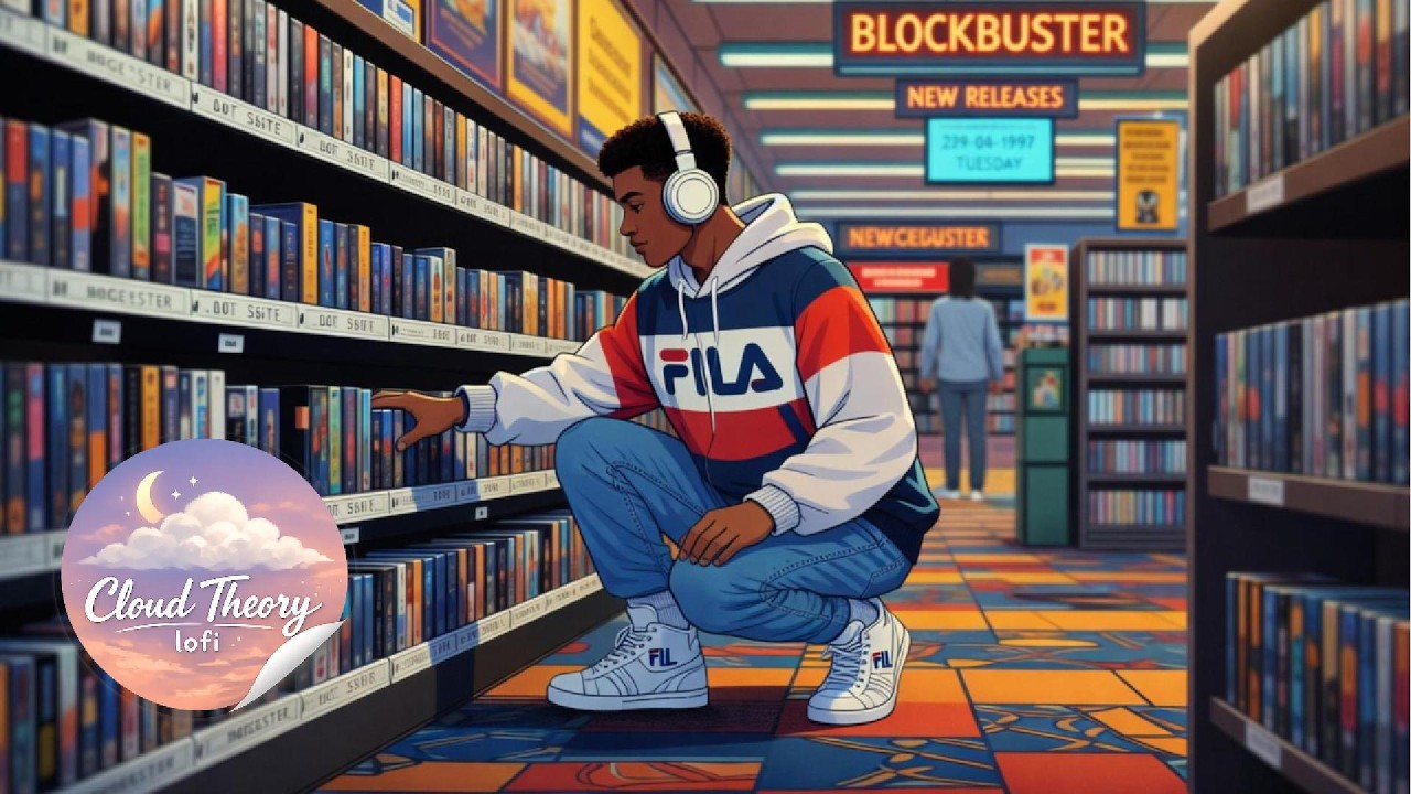 Late Night at the Video Store 📼 | 90s Nostalgic Lofi Beats to Study & Chill
