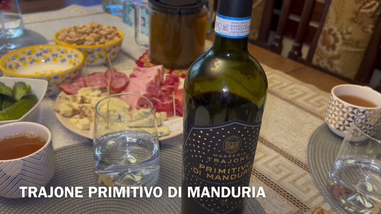 Pijemy wino TRAJONE PRIMITIVO DI MANDURIA #362