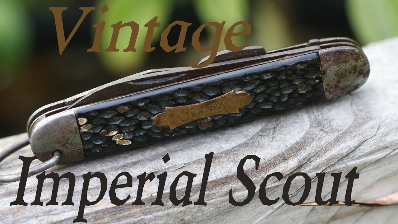 Thrift Find - Vintage Imperial Equal-end Scout Pocket Knife ...So Cool!