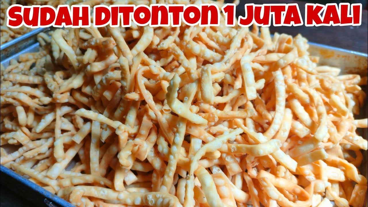RESEP STIK BAWANG RENYAH 1KG TEPUNG || LADRANG GURIH 2025