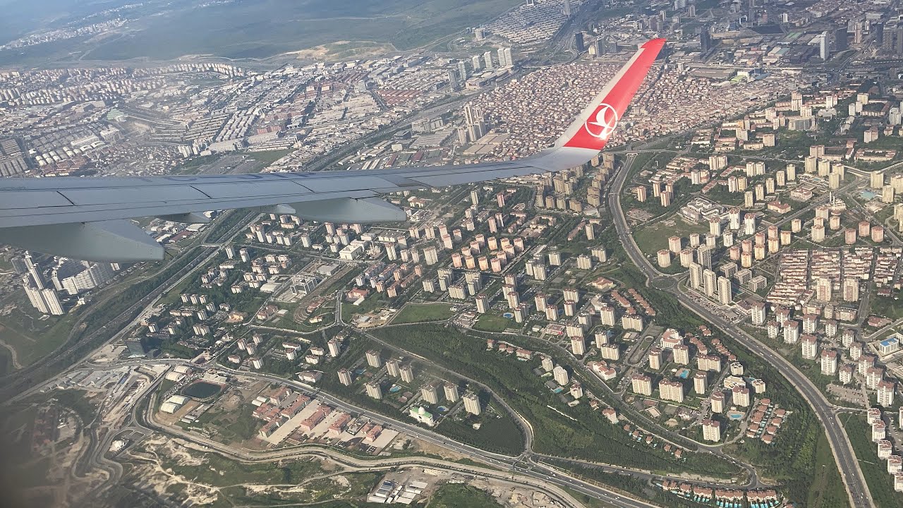 NEW ISTANBUL AIRPORT LANDING // A321-200(S) —4K | Sorry for the baby crying sounds