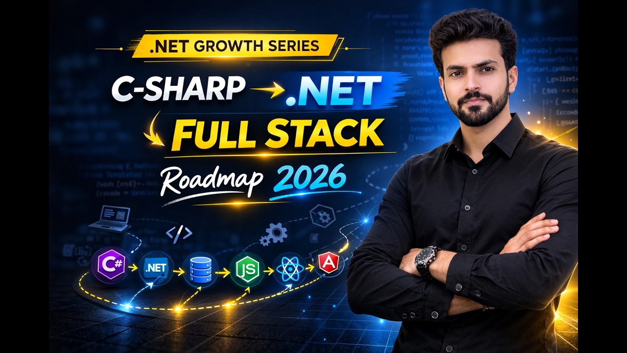 C# → .NET → Full Stack | Roadmap 2026 (LIVE)