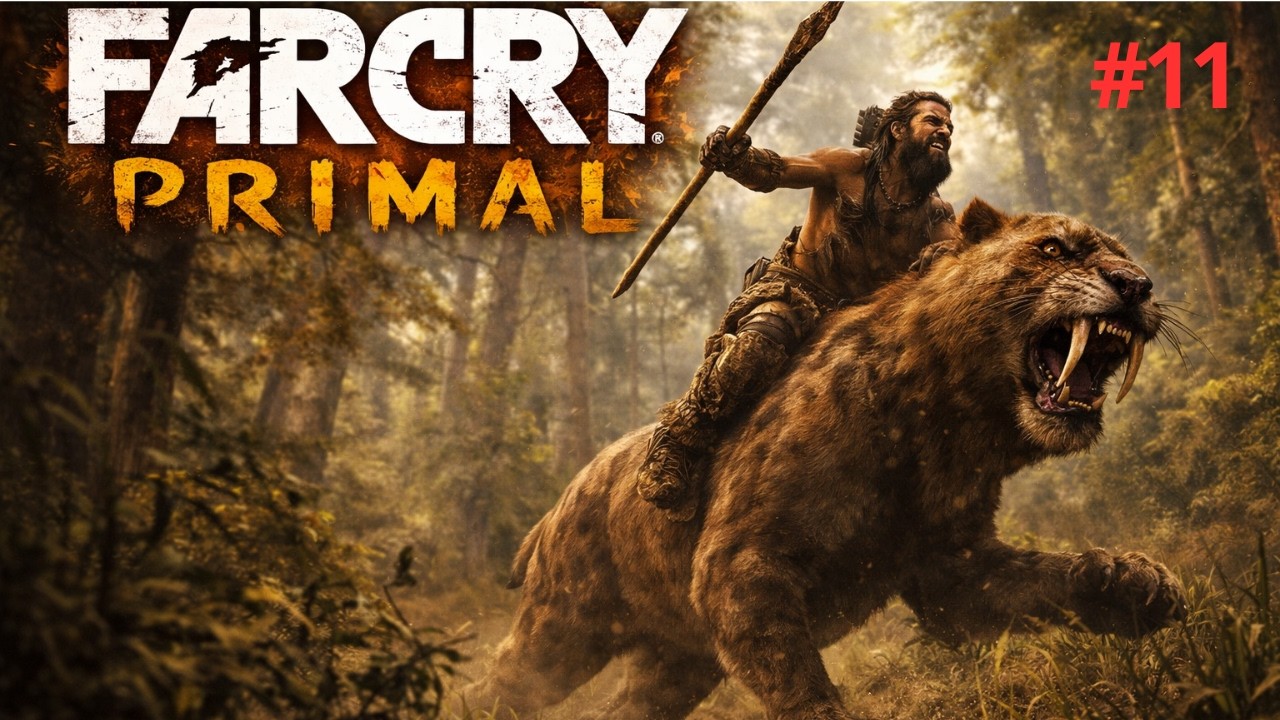 Far Cry Primal #11 - Capturamos o Tigre Branco