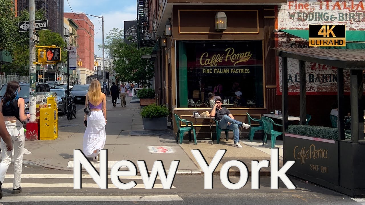Walking NYC [4K] : Broome Street from SoHo to Nolita