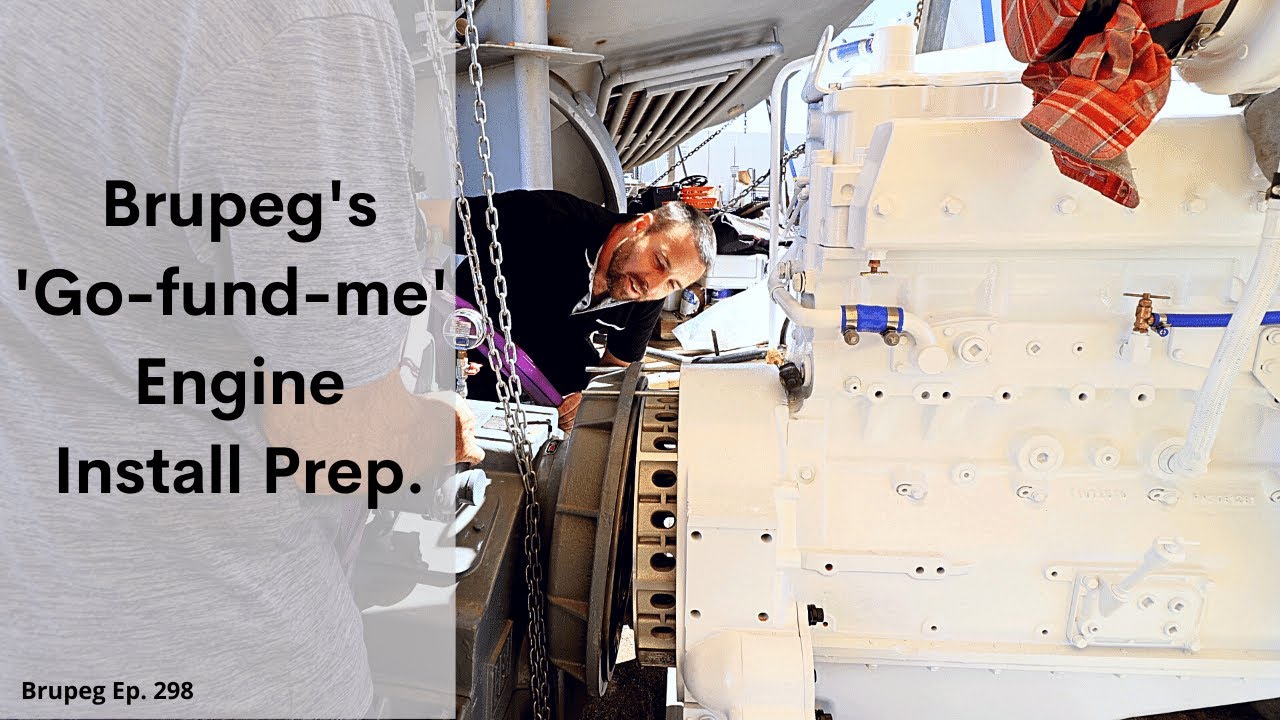 Project Brupeg's GO FUND ME engine install prep - Ep.298