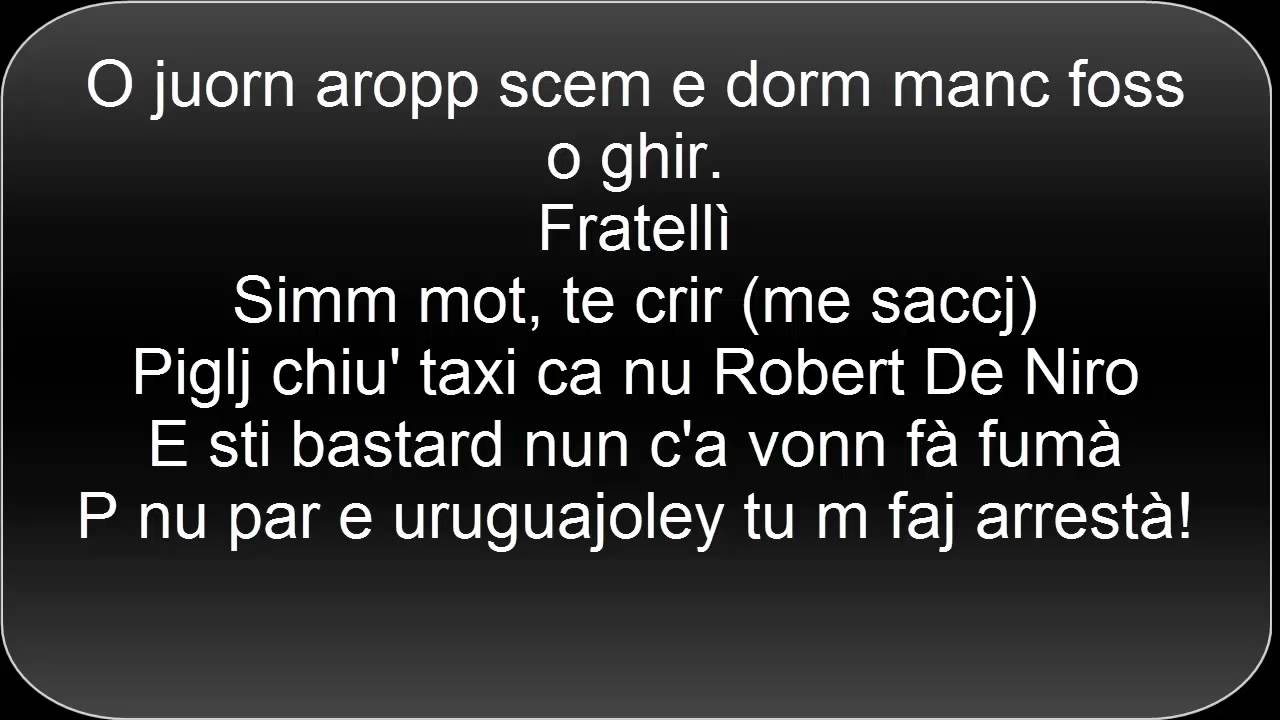 Rocco Hunt feat Clementino: 