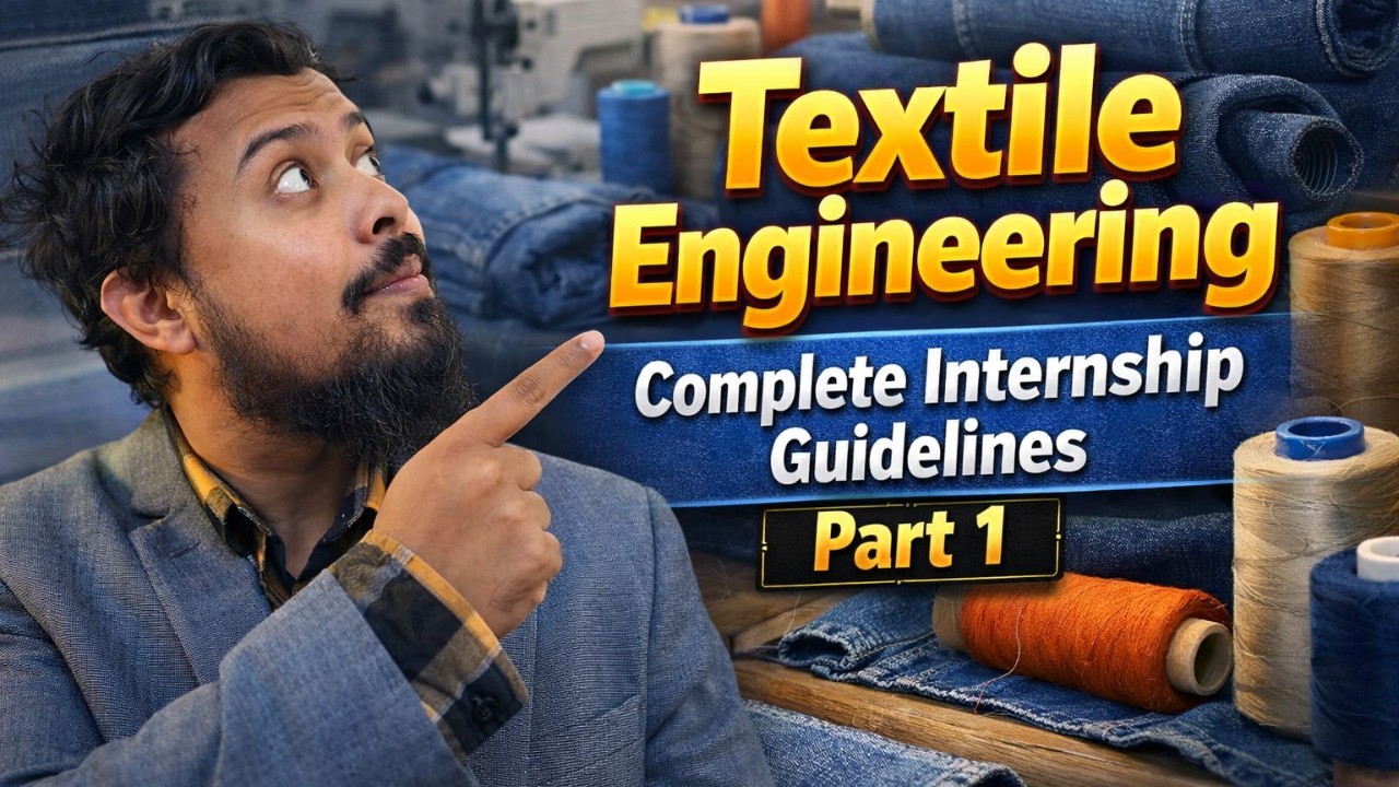 Textile Engineering Complete Internship Guidelines | Part 1