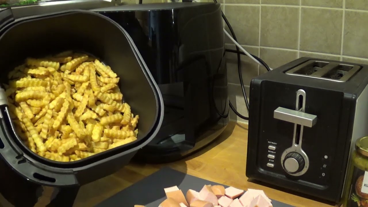 Makkarapotut Rassoojan Tyylillä Air Fryerissä