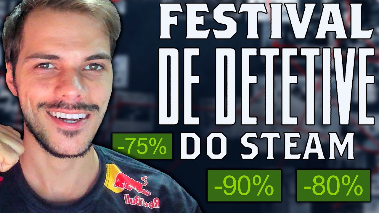 CHEGOU O PRIMEIRO EVENTO STEAM DE 2026 - FESTIVAL DE DETETIVE!