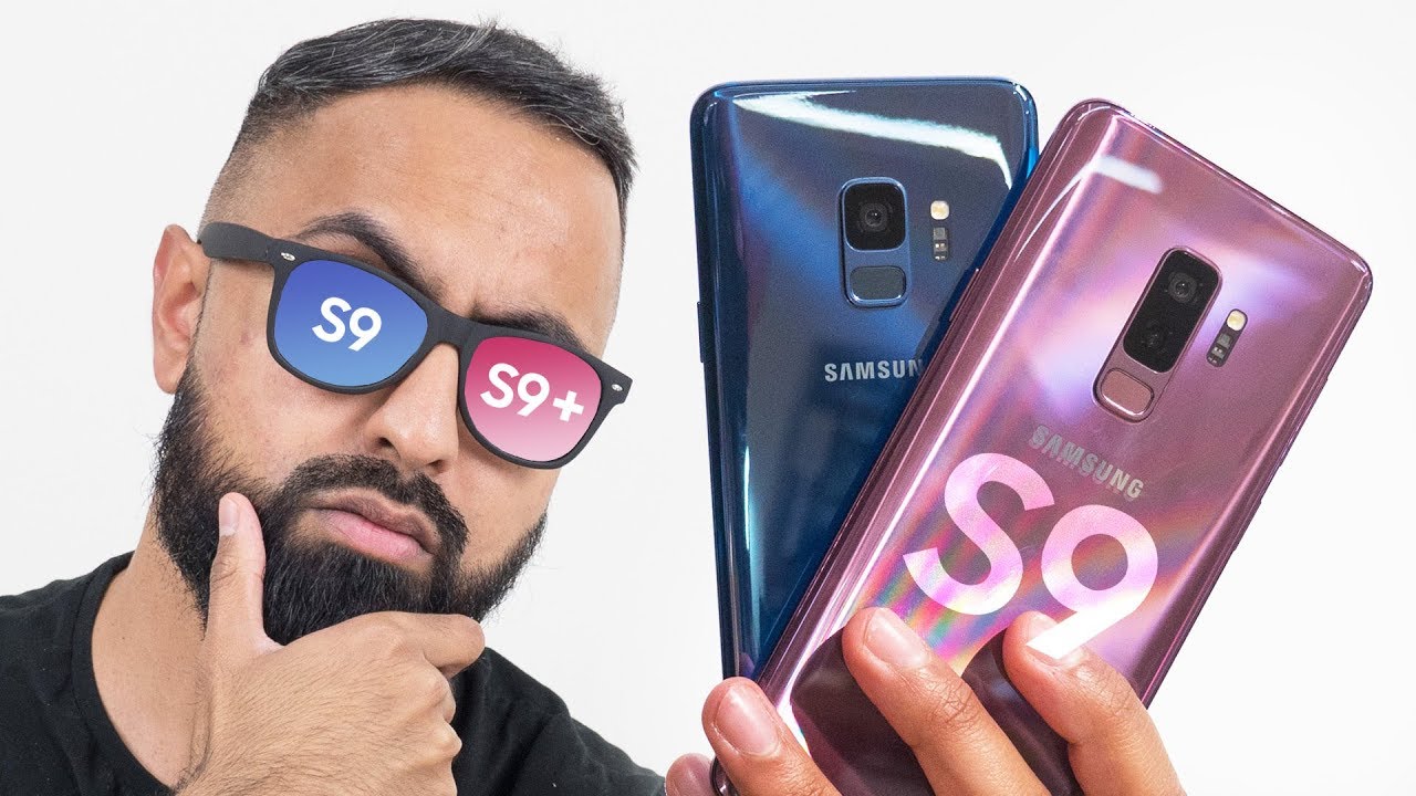 Samsung Galaxy S9 против S9 Plus