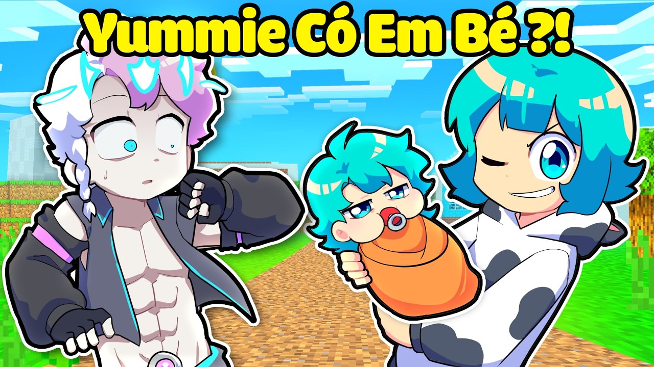 Yummie Giả Có Con Trong Minecraft ?! 🤣🤩