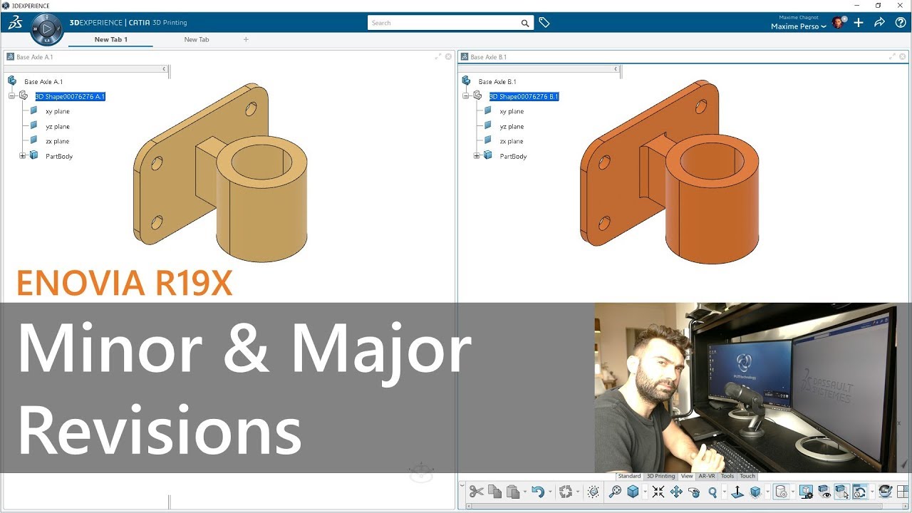 Minor and Major Revisions in ENOVIA 3DExperience R19x (Live)