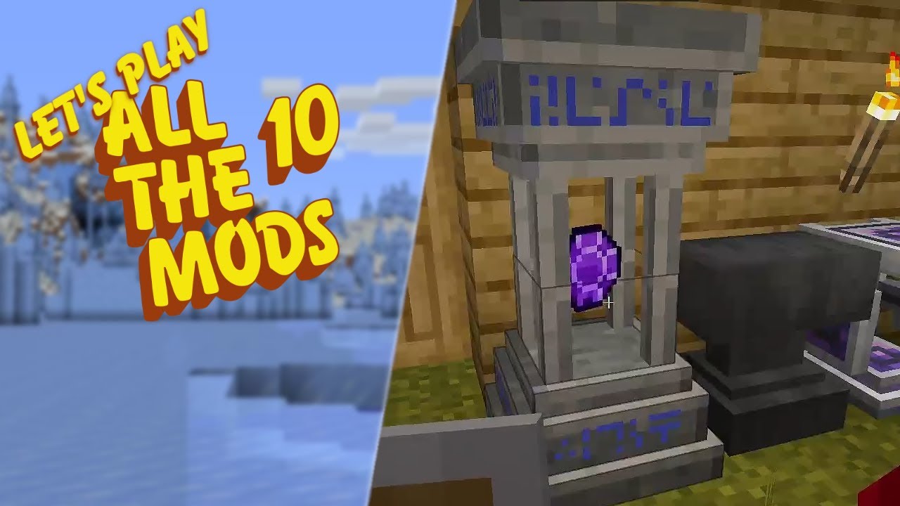 Let's Play ATM10 EP2 - Presetup fürs ME-System. Das Wichtigste zu erst!
