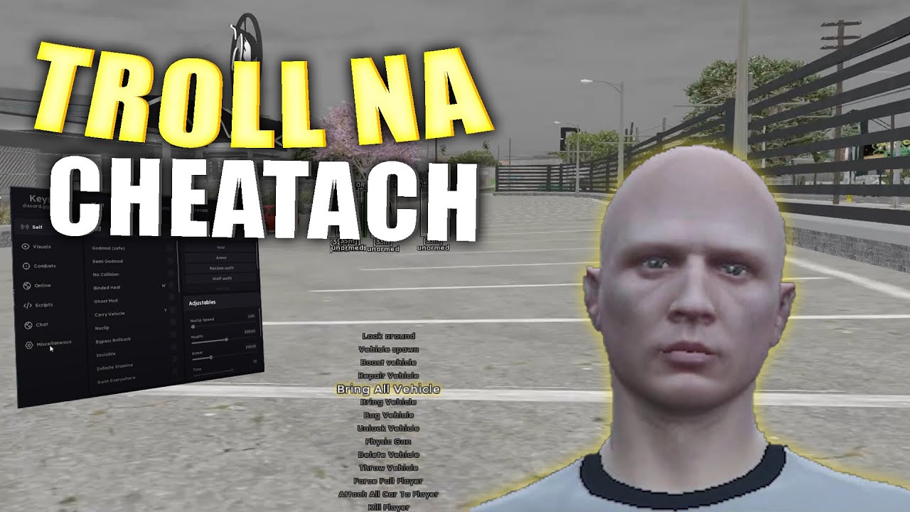 TROLLUJE OSOBY NA SERWERACH RP NA CHEATACH! 😎